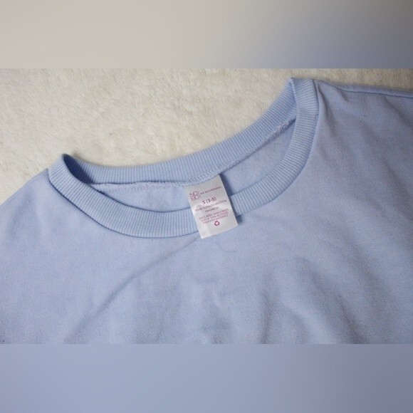 No Boundaries corset inspired blue sweater - Picture 4 of 6